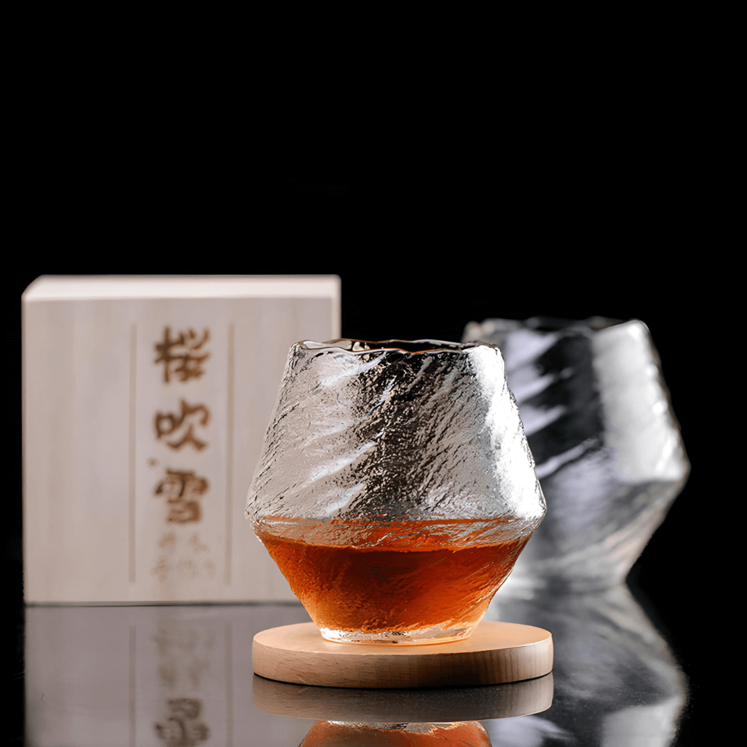 Yume japanskt kristallglas för whisky