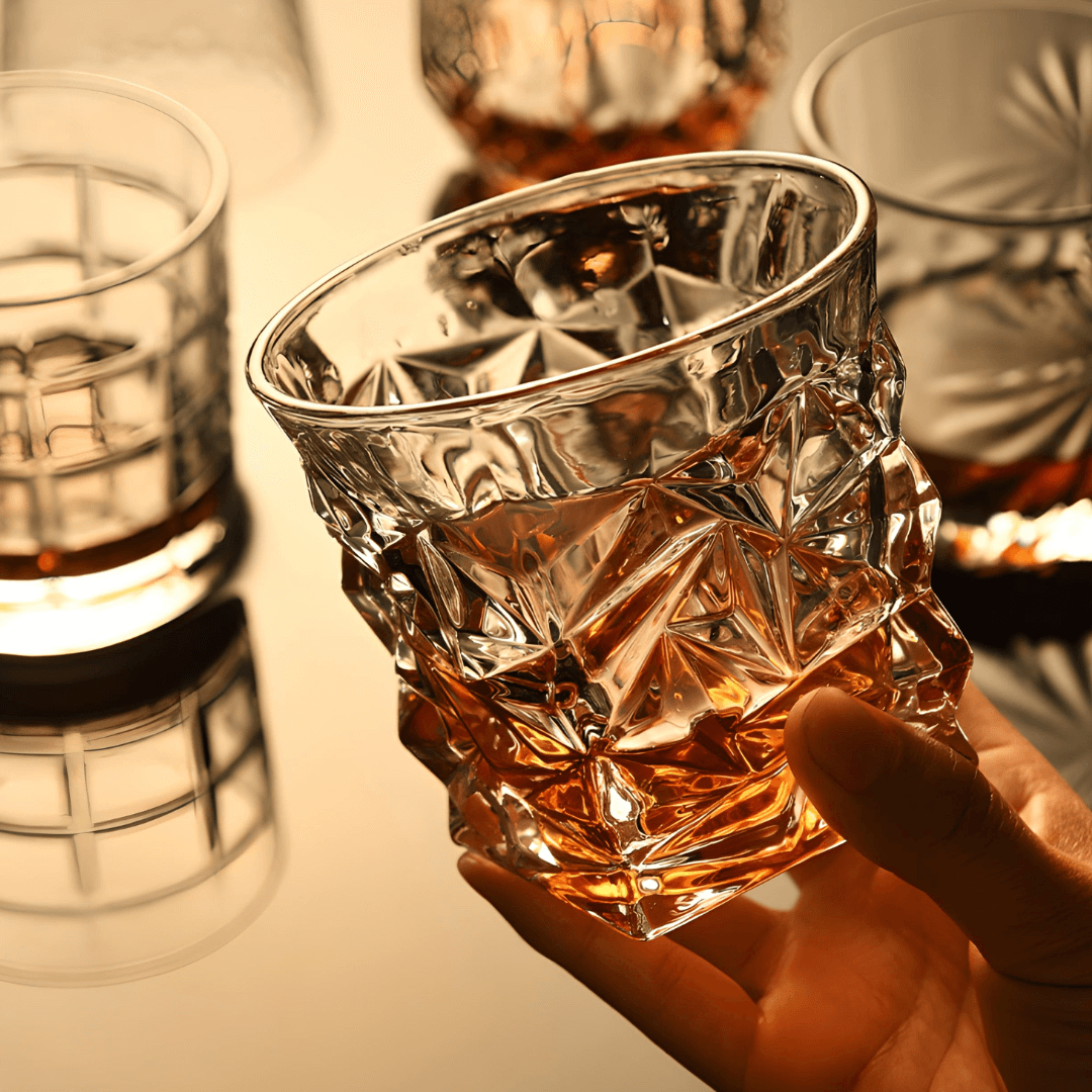 Kaze japanskt kristallglas för whisky