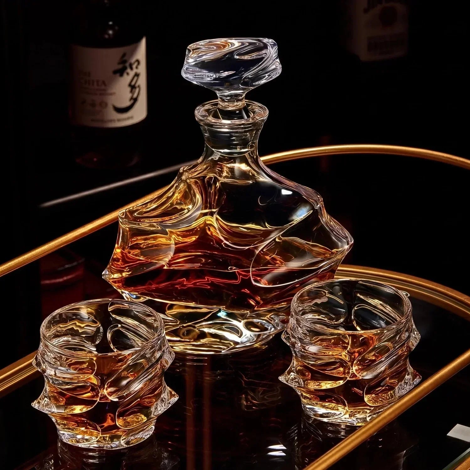 Arashi japanskt kristallglas för whisky