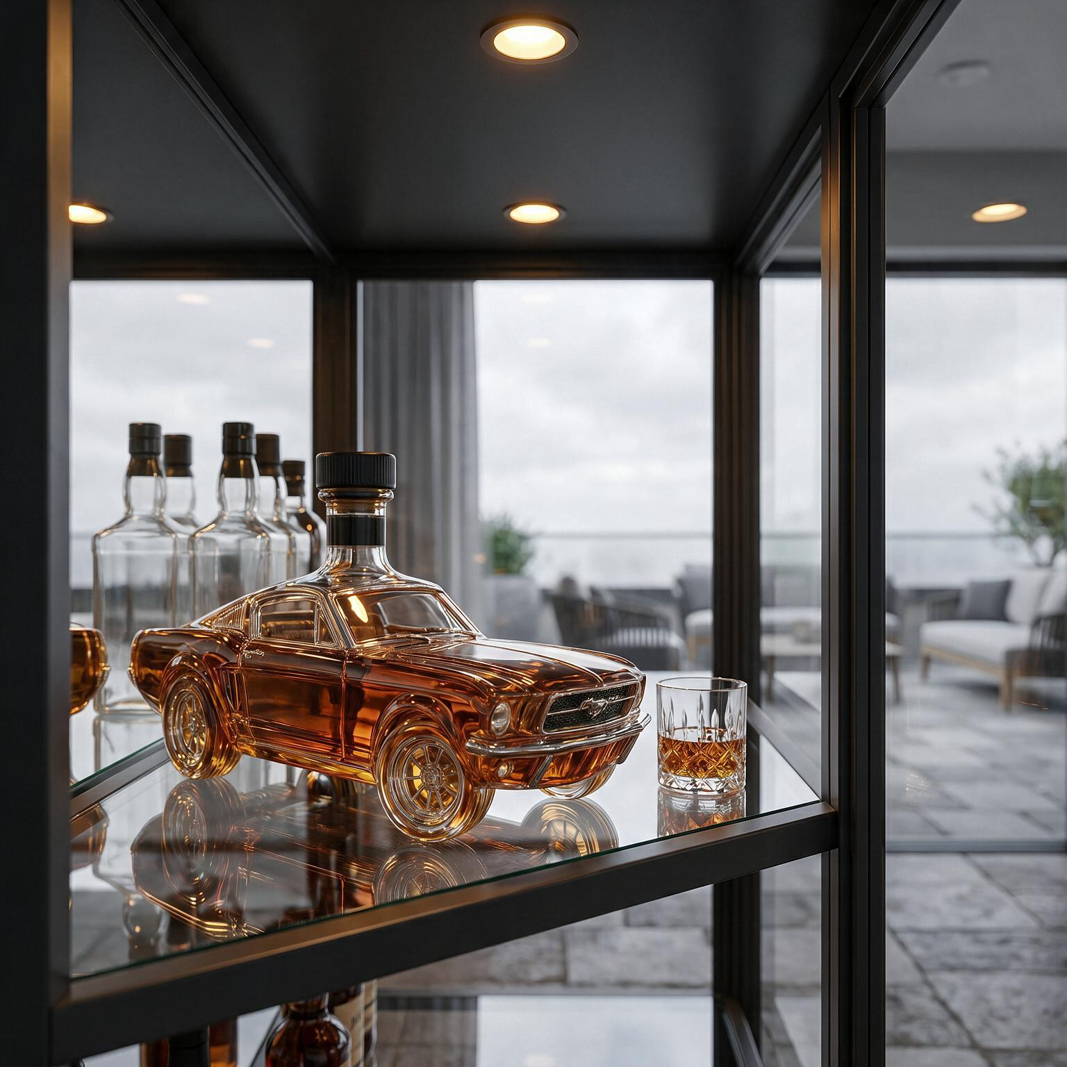 Whiskykaraff – Mustang-edition