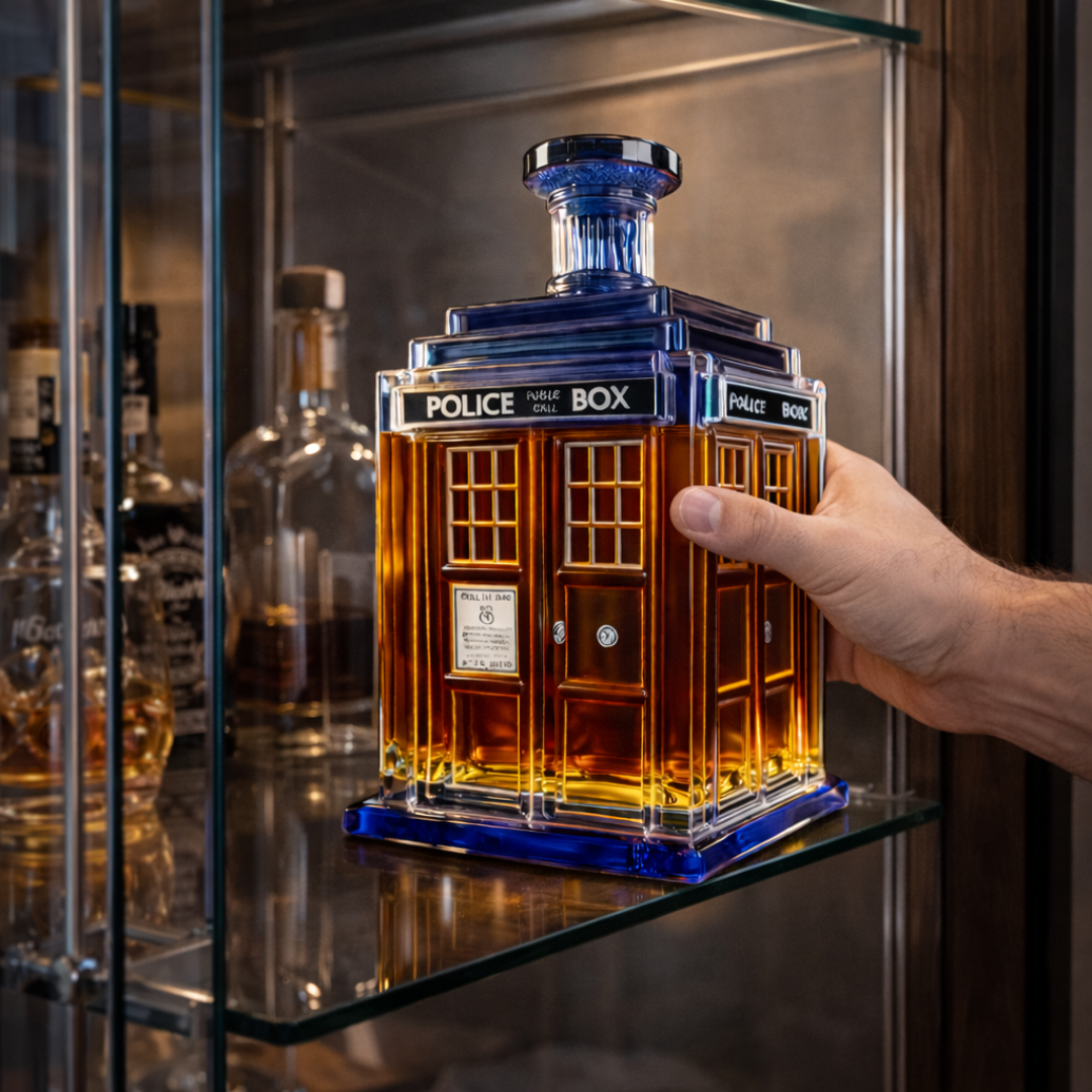 Whiskykaraff – Polisbås-edition