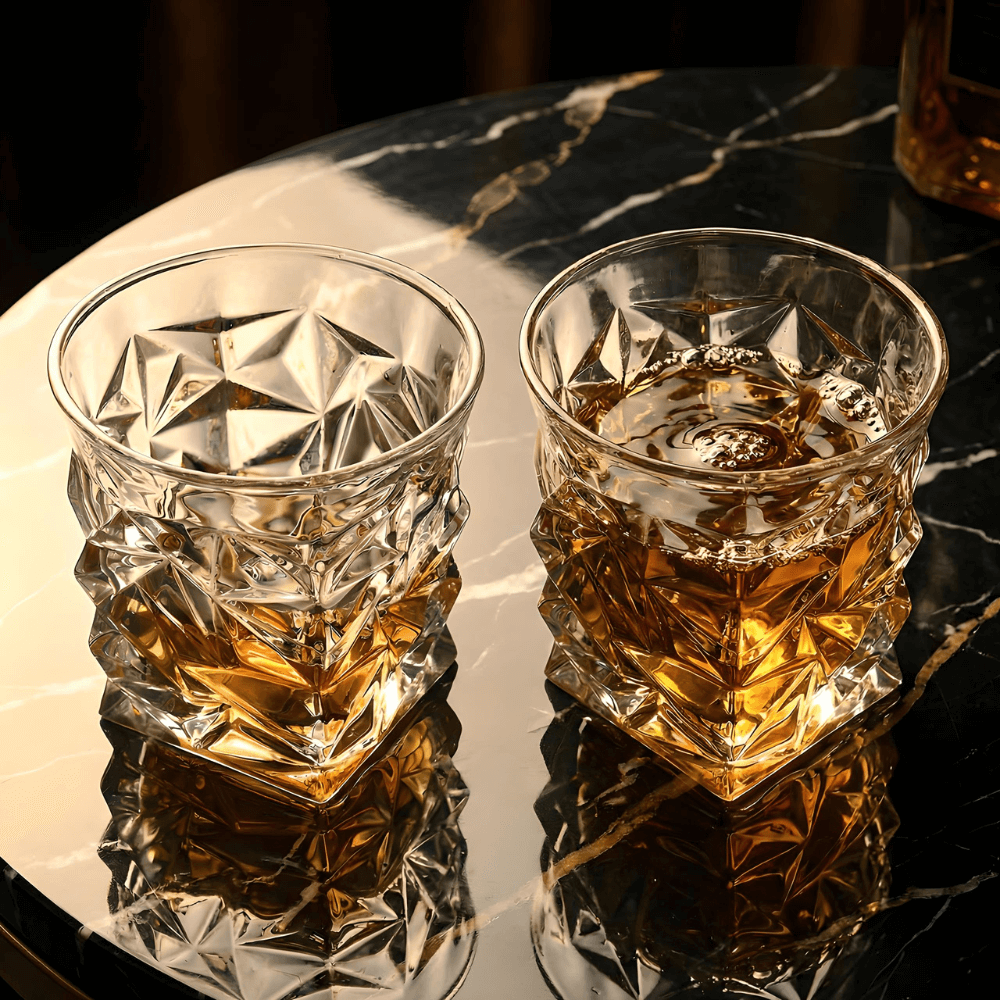 Kaze japanskt kristallglas för whisky