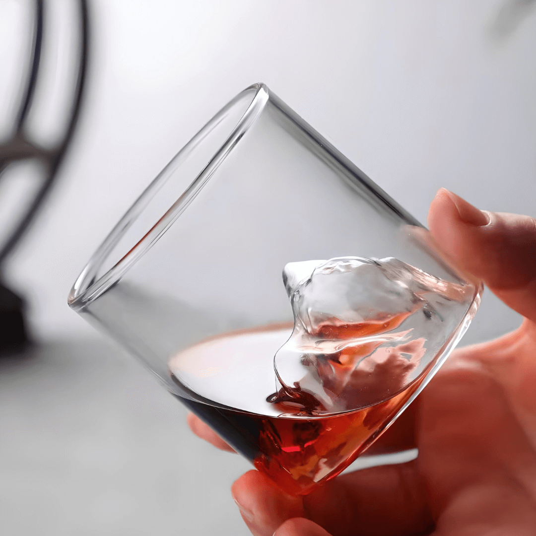 Mount Fuji japanskt kristallglas för whisky