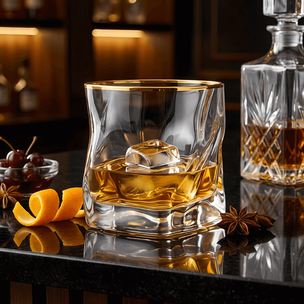 Hoshi Gold japanskt kristallglas för whisky