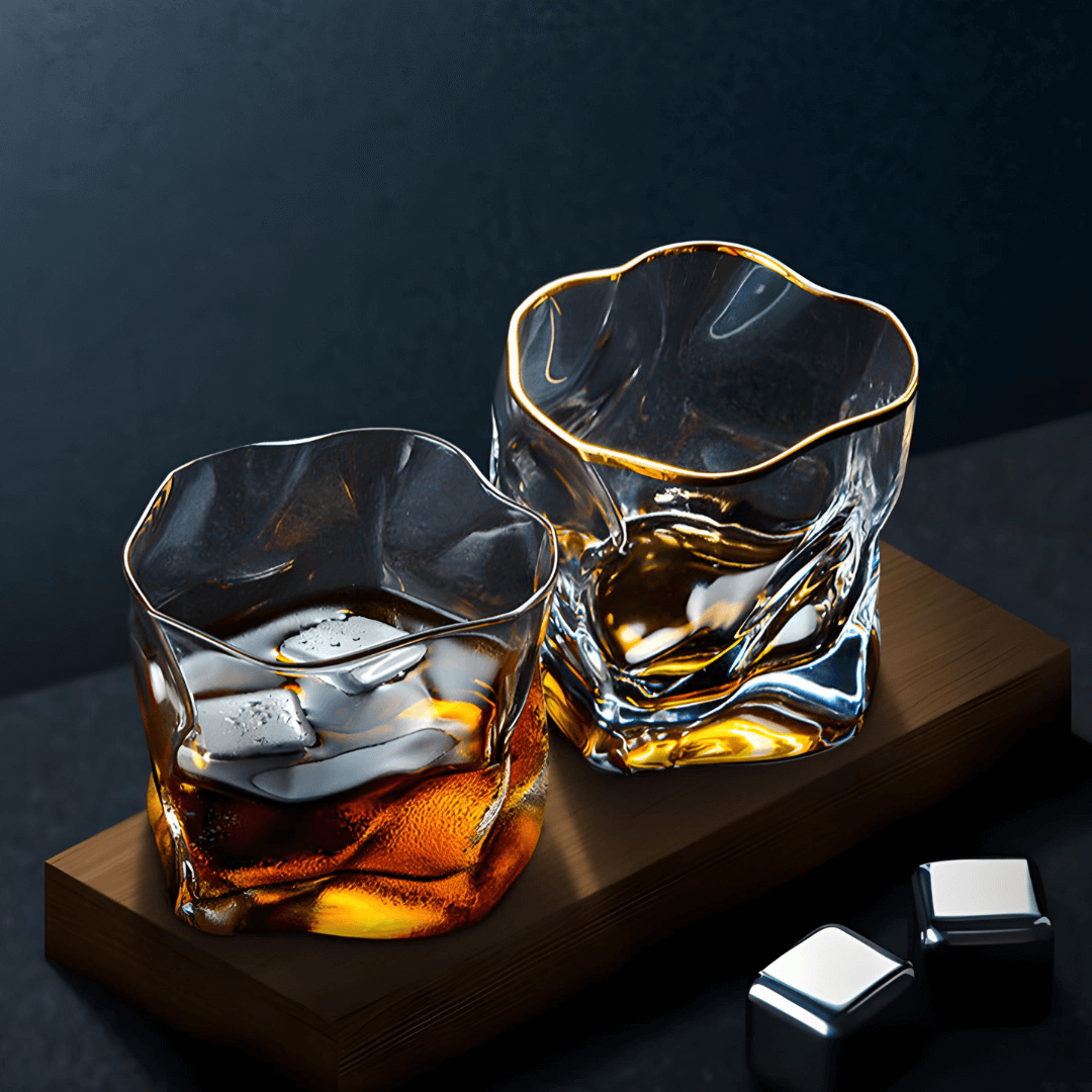 Hoshi Gold japanskt kristallglas för whisky