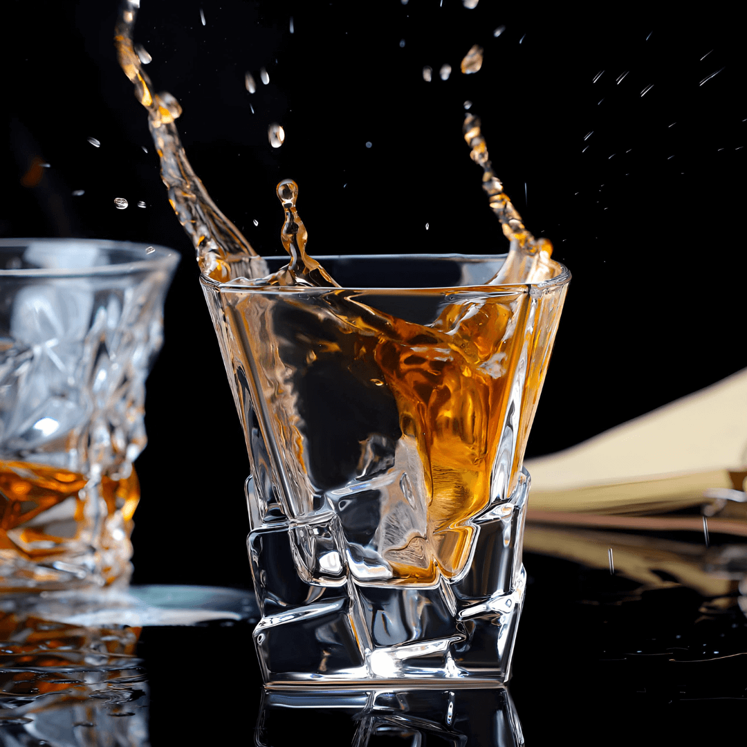 Iwa japanskt kristallglas för whisky