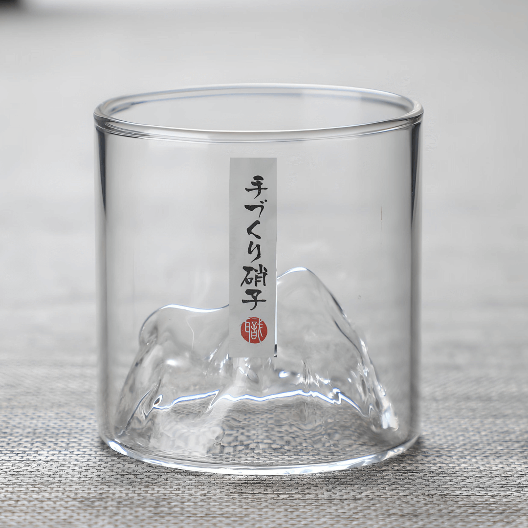 Mount Fuji japanskt kristallglas för whisky