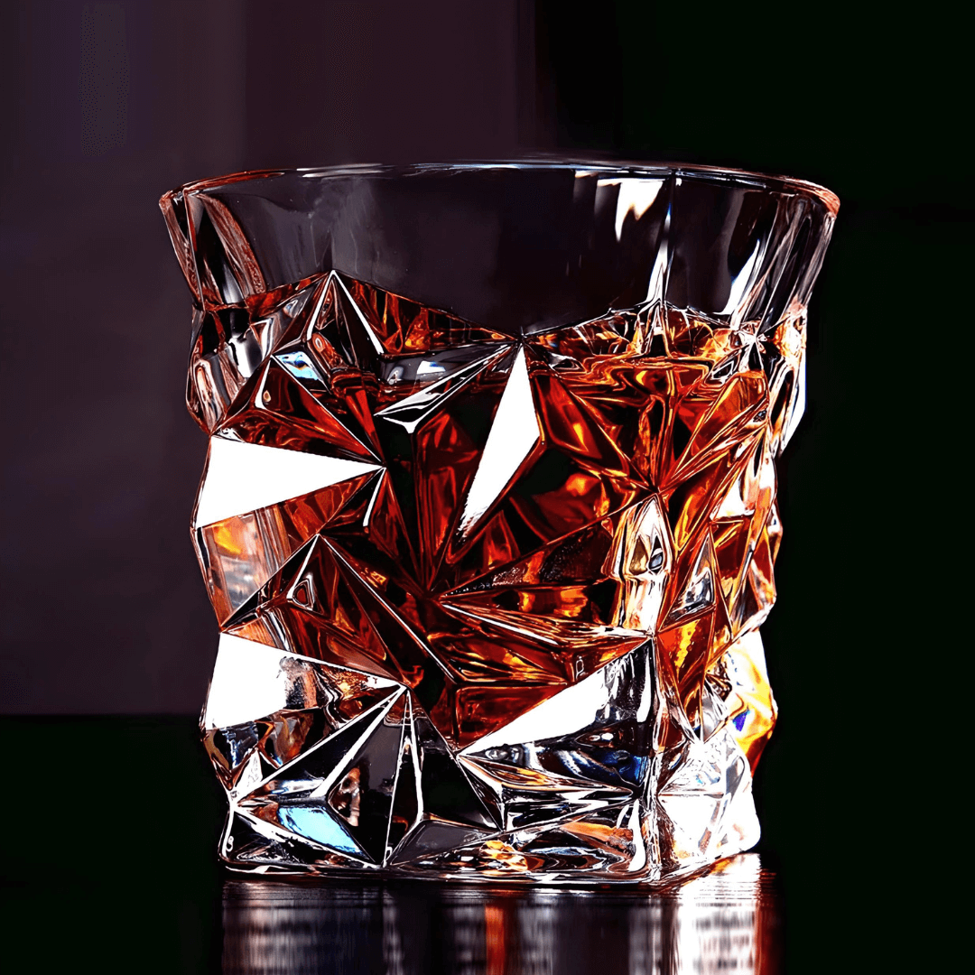 Kaze japanskt kristallglas för whisky