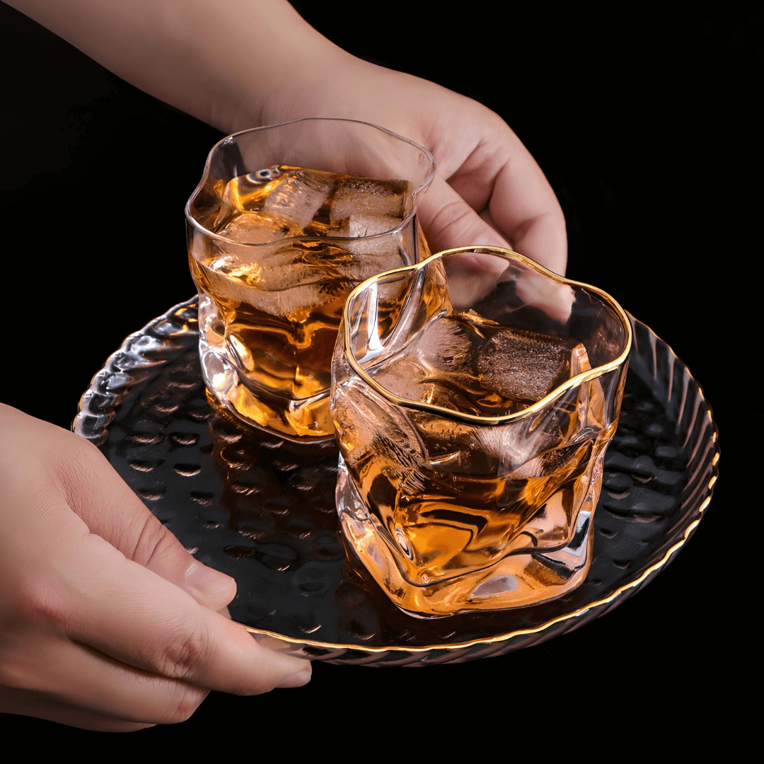 Hoshi Gold japanskt kristallglas för whisky