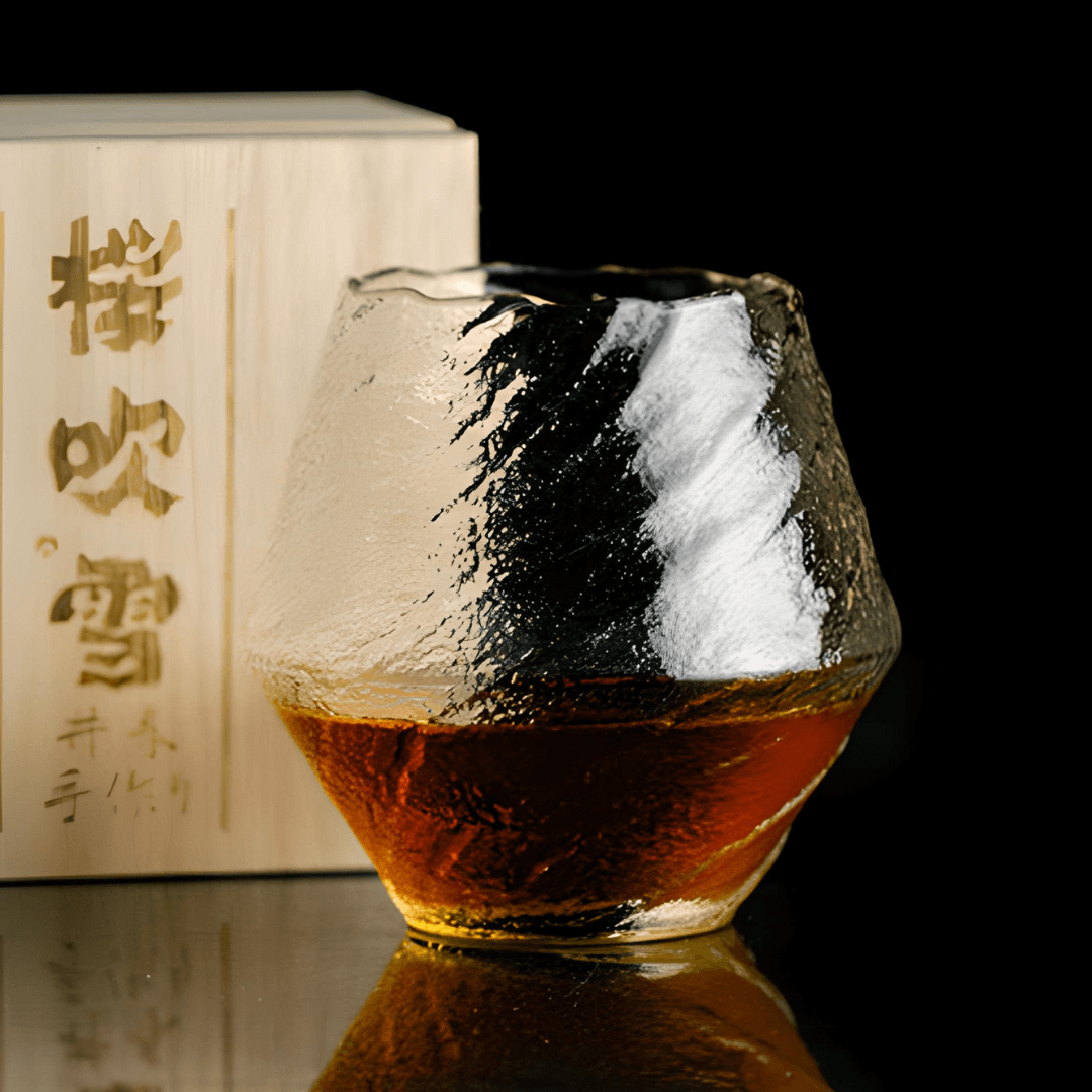Yume japanskt kristallglas för whisky
