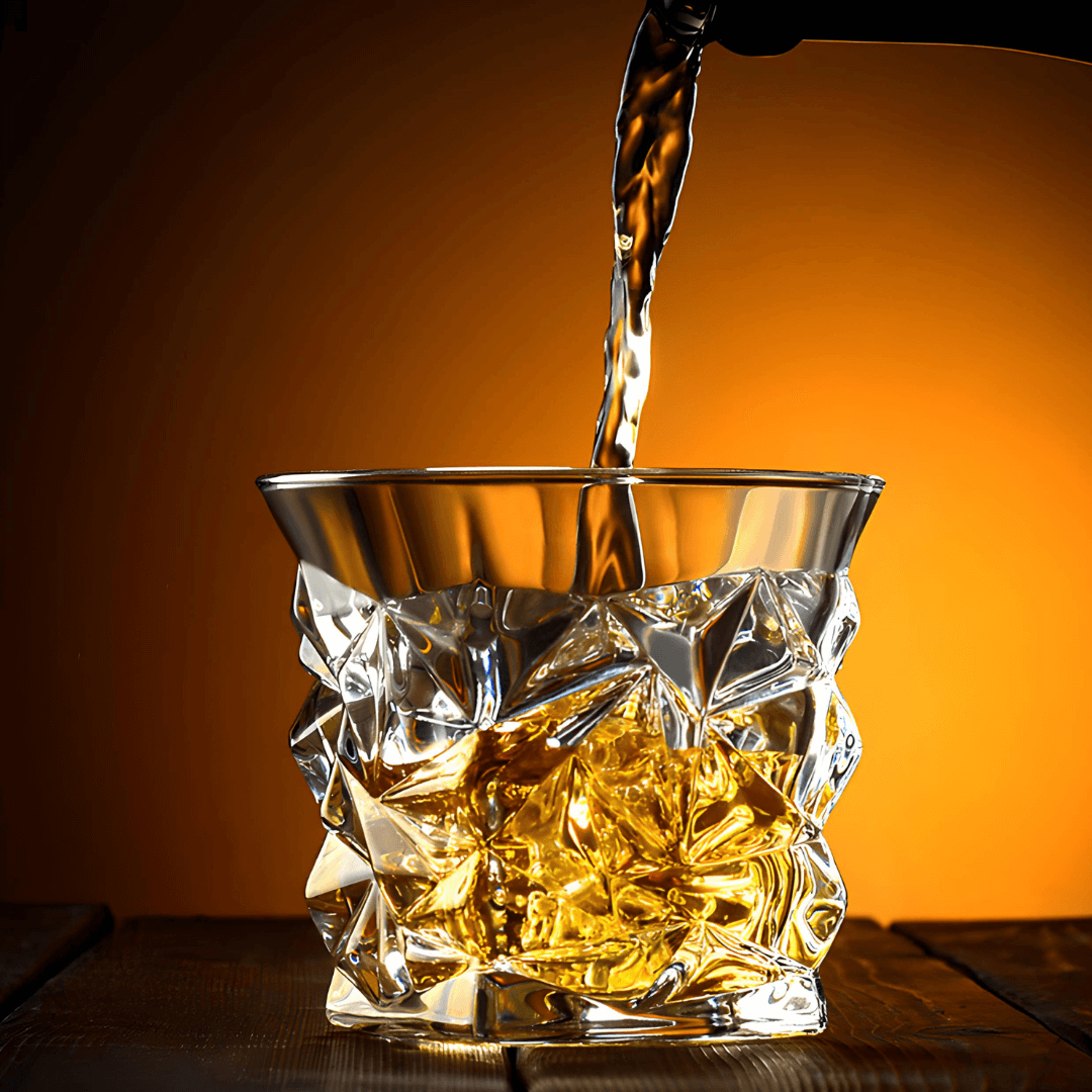 Kaze japanskt kristallglas för whisky