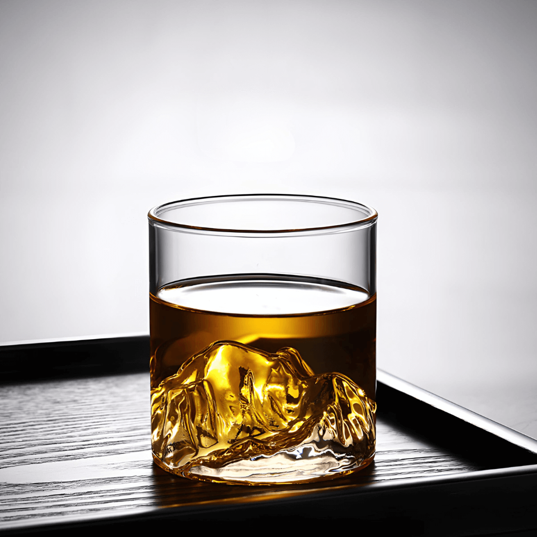 Mount Fuji japanskt kristallglas för whisky