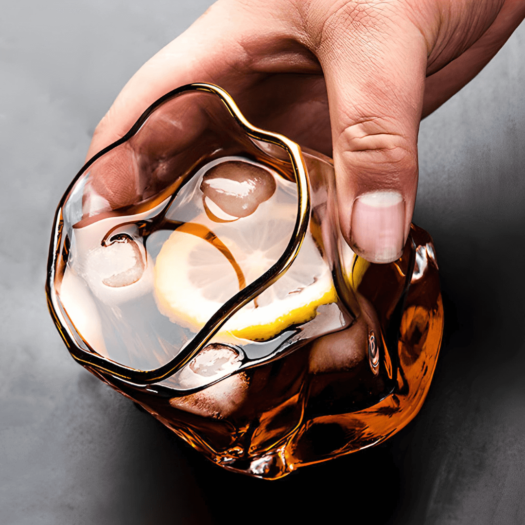 Hoshi Gold japanskt kristallglas för whisky