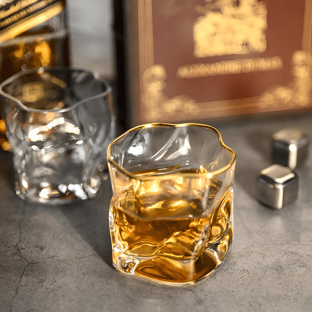Hoshi Gold japanskt kristallglas för whisky