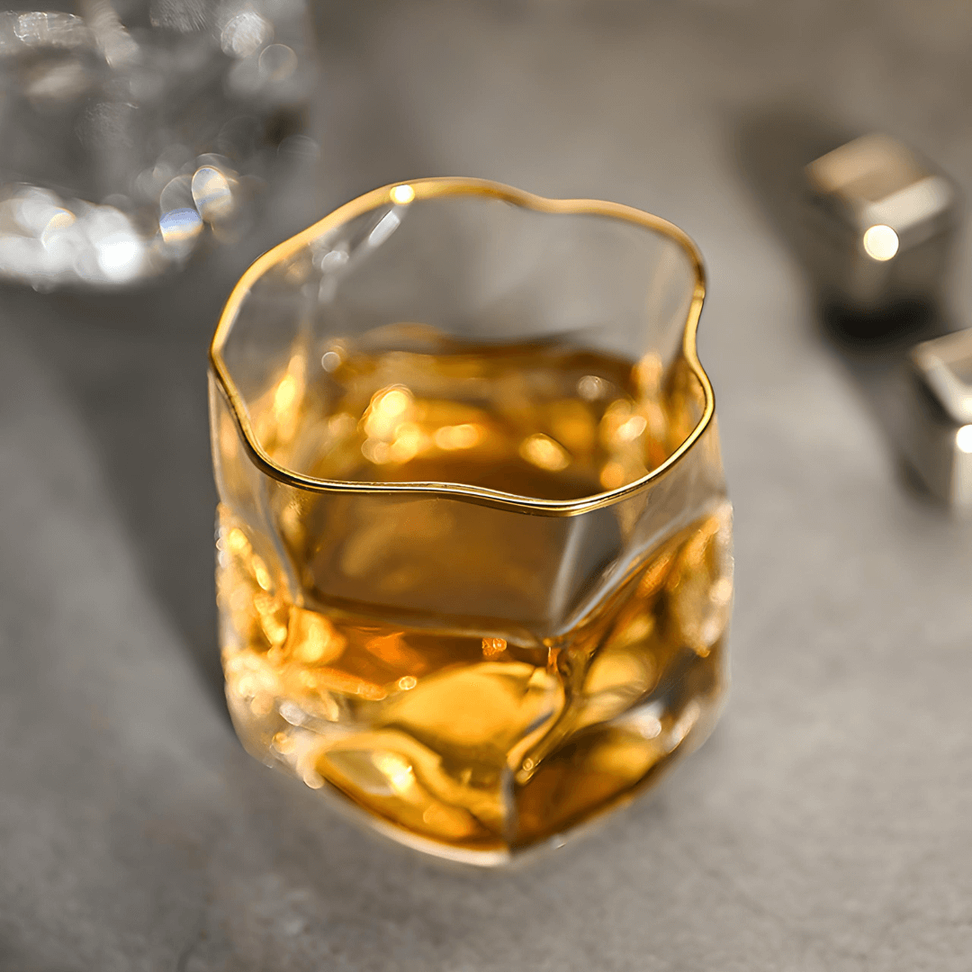 Hoshi Gold japanskt kristallglas för whisky