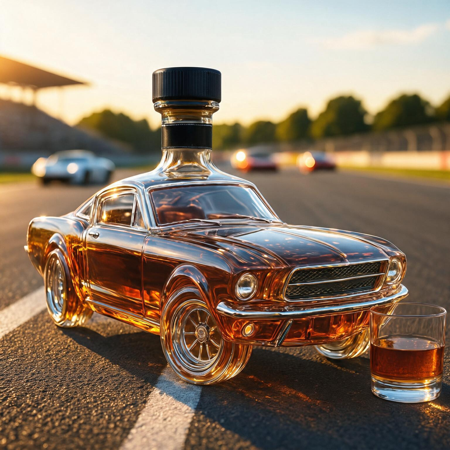 Whiskykaraff – Mustang-edition