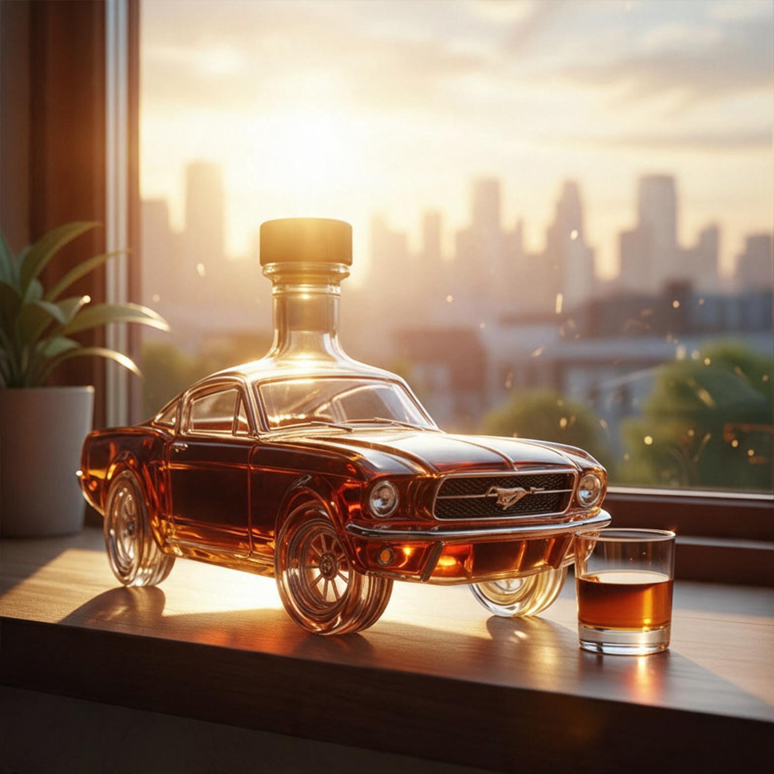 Whiskykaraff – Mustang-edition