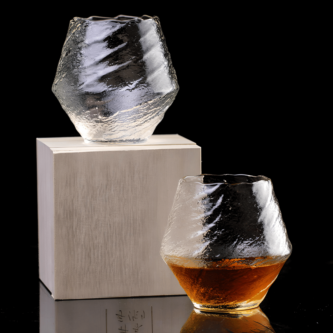 Yume japanskt kristallglas för whisky